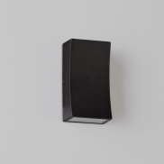 Nova Luce Boxy - applique murale extérieure - 6,5 x 12 x 3,8 cm -  6W LED inclus - IP65 - anthracite foncé