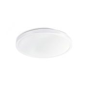 Faro Foro - plafonnier - Ø 36 x 9 cm - 24W LED inclus - IP44 - blanc mat