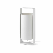 Faro Lula - lampe à poser - 16 x 15 x 40 cm - blanc mat