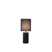 Searchlight Groove - lampe à poser - Ø 22 x 51 cm - bleu marine