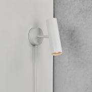 Design for the People Mib 6 - applique murale avec interrupteur - 10 x 17,1 x 20 cm - blanc