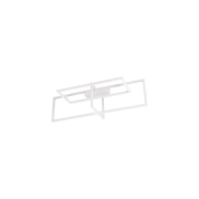 Nova Luce Clea - plafonnier - 92 × 38,5 × 26 cm - LED 31W dimmable incluse, blanc sable