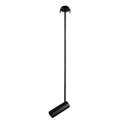 Nova Luce Brando - lampe suspendue - Ø 6 x 85 cm - noir