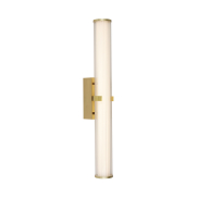 Searchlight Clamp - applique murale - 63 x 8,5 cm - 21W LED dimmable inclus - IP44 - or et transparent