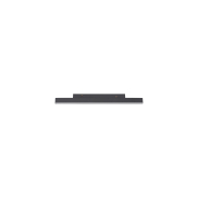 Nova Luce Ultra Slim - luminaire sur rail - 30 x 3,4 cm - 15W LED inclus - couleur de lumière blanche - noir