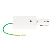 Projectlight - rail monophase - alimentation de départ - 10,6 x 3,5 x 1,8 cm - blanc