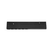 Nova Luce Ultra Slim - luminaire sur rail - 18 x 3,4 cm - 6W LED inclus - blanc couleur de lumière - noir