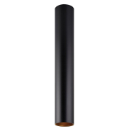 VK Lighting Koroidia - spot en saillie - Ø 5,6 x 13,5 cm - noir