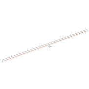 Daylight Italia Lampe LED - Linea clear - Ø 3 x 100 cm - S14d - 9W dimmable - 2700K - transparent