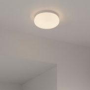 Nordlux Foam - lampe de plafond - Ø 34 x 12 cm - IP44 - blanc