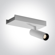 ONE Light Wall & Ceiling LED - spot en saillie 1L - 15 x 7 x 10 cm - 5W LED inclus - blanc