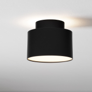 Nova Luce Ozen - plafonnier - Ø 11 x 8,8 cm - 16W LED inclus - noir sablé