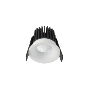 Nova Luce Petit - spot à encastrer - Ø 62 mm, Ø 55 mm à encastrer - 9W LED inclus - IP42 - blanc sable