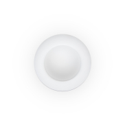 Faro Side - plafonnier - Ø 20 x 9 cm - blanc mat