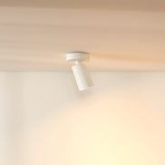 Lucide Xyrus - spot en saillie - 9 x 12,5 x 9 cm - 5W LED dimmable inclus - dim to warm - white