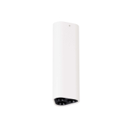 Nova Luce Etho - plafonnier - 5 x 15 x 5 cm - 6W LED inclus - blanc sablé et noir