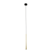Faro Diana 400 - lampe suspendue - Ø 3,2 x 40 cm - 6W LED inclus - or satiné