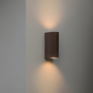 Nordlux Dion Double - applique murale extérieure - 6,6 x 16,2 cm - IP44 - rusty