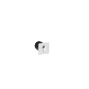 Nova Luce Cael - applique encastrée - 7 x 7 x 7,5 cm - 3W LED inclus - IP65 - blanc sablé