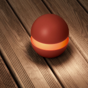 Nova Luce Puk - source lumineuse portable rechargeable - Ø 10 x 11,4 cm - 2W dimmable LED inclus - IP54 - orange