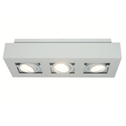 Artdelight Bosco - spot en saillie 3L - 36 x 14 x 8,6 cm - blanc