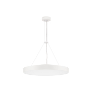 Nova Luce Perfect Profile - lampe suspendue sur télécommande  - Ø 60 x 120 cm - 40W LED dimmable inclus - 2700K-6000K - blanc