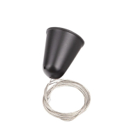 Maxlight - câble de suspension pour rails 3F - 150 cm - noir