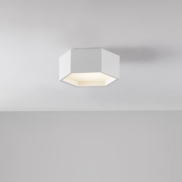 Nova Luce Samba - plafonnier - 25 x 10 cm - 10W LED inclus - blanc sable