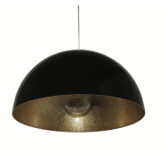 Artdelight Gala - lampe suspendue - Ø 50 x 180 cm - noir