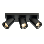 Artdelight Megano - spot en saillie 3L - 30 x 10 x 11,5 cm - anthracite métallique