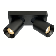 Artdelight Megano - spot en saillie 2L - 20 x 10 x 11,5 cm - anthracite métallique