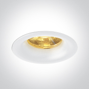 ONE Light Spot encastré fixe LED - spot encastré - Ø 44 mm, Ø 38 mm encastré - 3W LED dimmable inclus - blanc