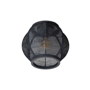 ETH Fabric – plafonnier – Ø 33 x 28,5 cm – noir