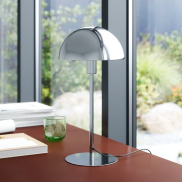 Nordlux Ellen 20 - lampe à poser - Ø 20 x 40 cm - chrome