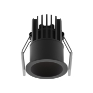 Nova Luce Bree - spot à encastrer - Ø 56 mm, Ø 50 mm à encastrer - 7W LED inclus - IP32 - noir