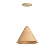 ETH Robin - suspension - Ø 33 x 227 cm - brun clair