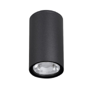 Nova Luce Ceci - plafonnier d'extérieur - Ø 5,5 x 11 cm - 3W LED inclus - IP65 - noir