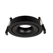 Nova Luce Enzo - spot encastrable - Ø 110 mm, Ø 105 mm encastrable - noir