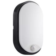 Century Italia Forma - applique et plafonnier - 12 x 6,3 x 21,2 cm - 14W LED inclus - avec détecteur de mouvement - couleur de lumière réglable - IP54 - blanc et noir
