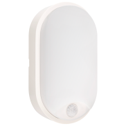 Century Italia Forma - plafonnier et applique murale - 12 x 6,3 x 21,2 cm - 14W LED inclus - avec détecteur de mouvement - couleur de lumière réglable - IP54 - blanc