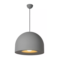 Lucide Akron - lampe suspendue - Ø 50 x 240 cm - gris