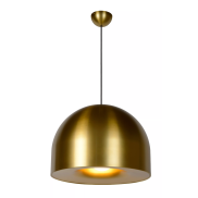 Lucide Akron - lampe suspendue - Ø 50 x 240 cm - or/laiton mat