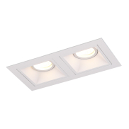 Maxlight Hit - spot encastré 2L - 215 x 115 mm, 195 x 95 mm format encastré - blanc
