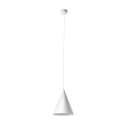 Faro Lina - lampe suspendue - Ø 23,5 x 24,6 cm - 12W LED inclus - blanche