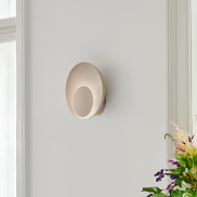 Nordlux Marsi - applique murale - 21 x 21 cm - fonction Moodmaker à 3 niveaux - 7W LED inclus - beige
