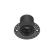 Nova Luce Uho - spot encastré - Ø 68 mm - taille d'encastrement 40 mm - 3W LED inclus - noir