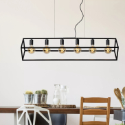 Lucide Fabian - lampe suspendue - 120 x 25 x 161 cm - noir