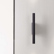 Nova Luce Paron - applique murale - 2,5 x 30 x 7 cm - 11W LED inclus - noir sablé
