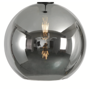 Artdelight Marino - abat-jour en verre - Ø 30 cm - titan