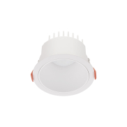Nova Luce Luela - spot encastré - Ø 11,5 cm - taille encastrée Ø 10,5cm - 20W LED inclus - blanc